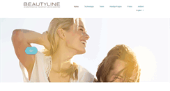Desktop Screenshot of go-beautyline.ch